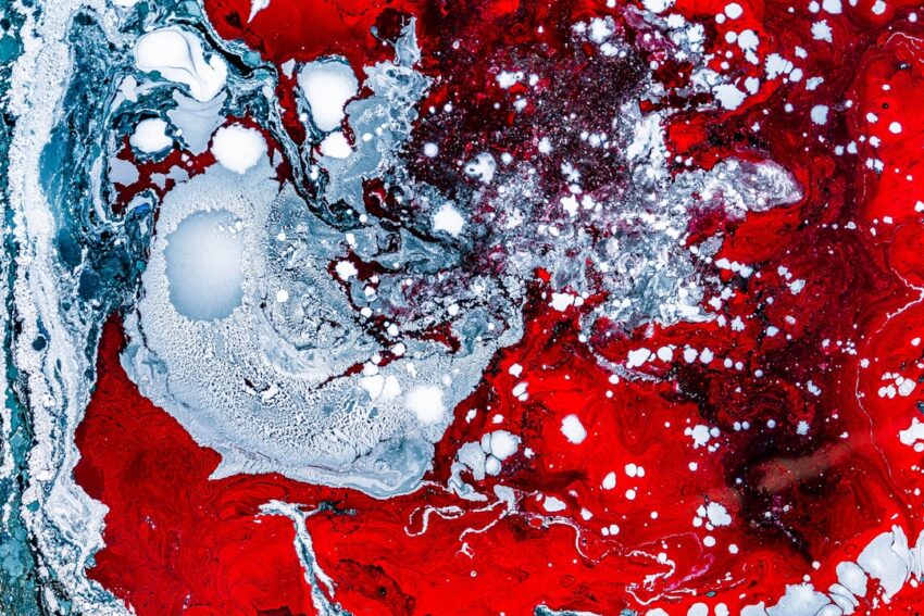 Abstract image illustrating inflammation and brain health