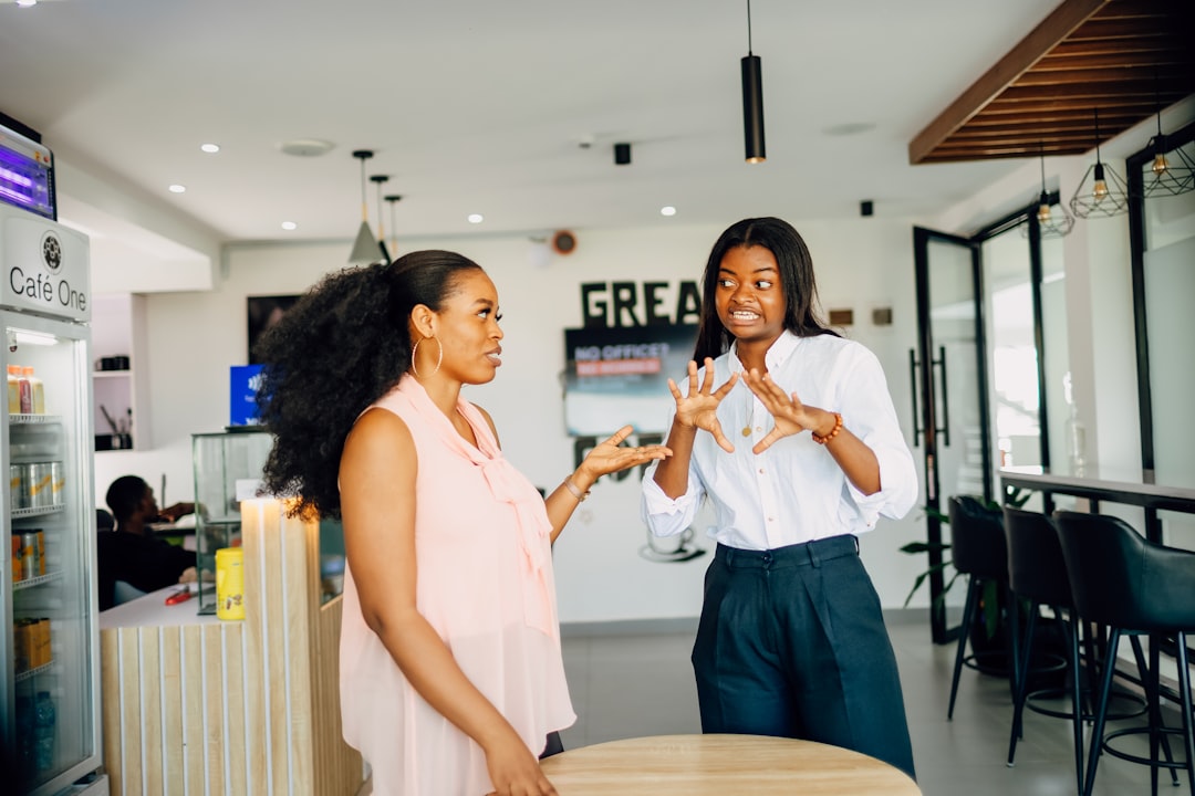 A conversation illustrating supportive relationships enhancing resilience