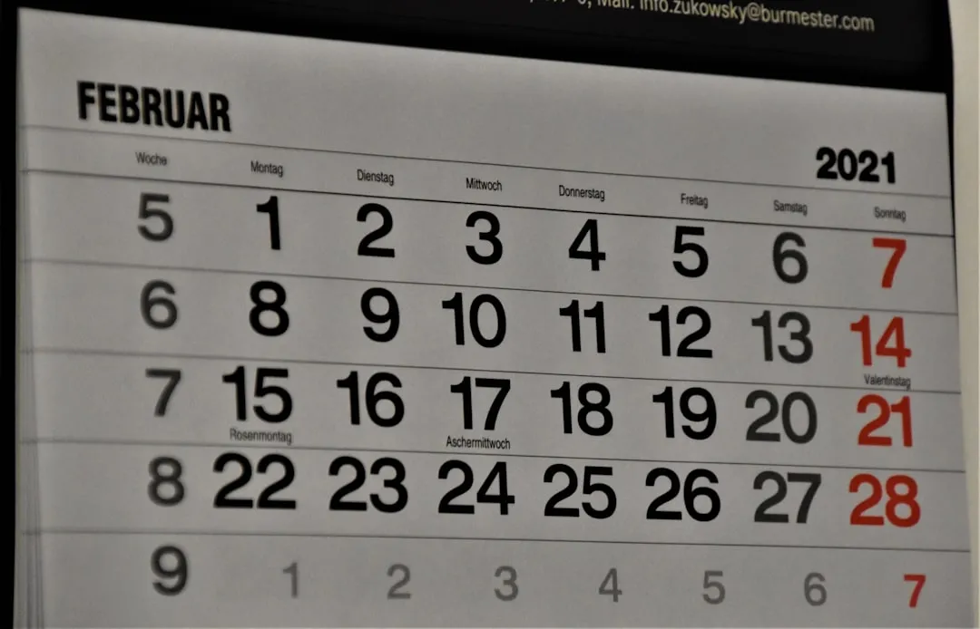 Habit tracker calendar showing lasting habit building progress visually